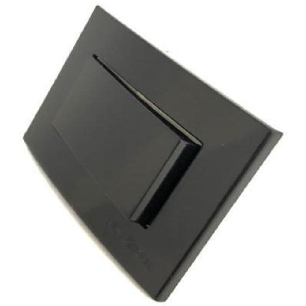 Interruptor Para Embutir Em Móvel Ebony Preto Sleek