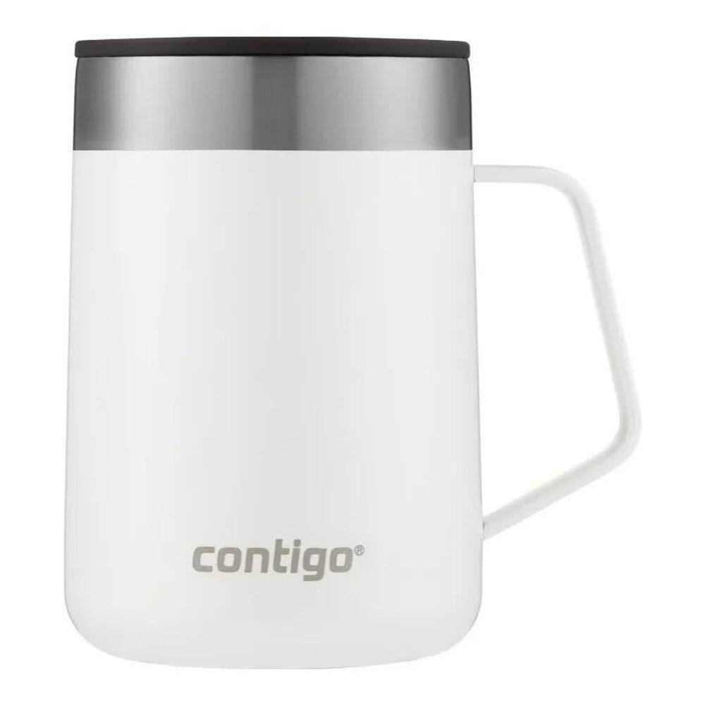 Caneca Térmica 414Ml Contigo Conserva Quente 5Hs Cor Branco