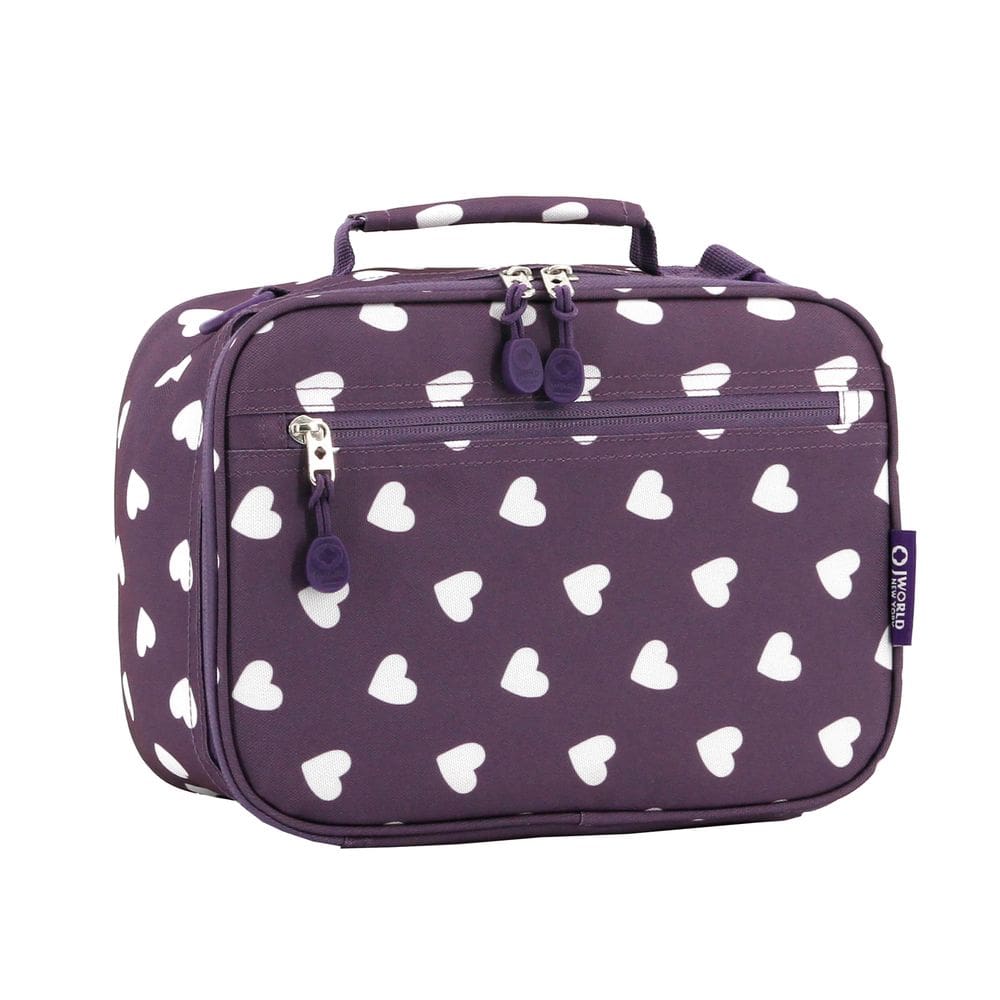 Lancheira J World Cody isolada para crianças com alça de ombro