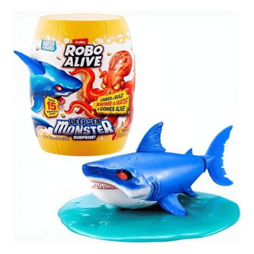 Monstro Do Fundo Do Mar Surpresa Robo Alive Candide 1146