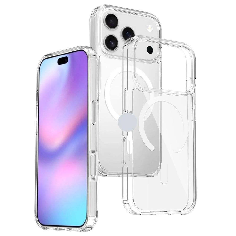 Case Clear Iph 17 Air Magnetismo Forte + Slim