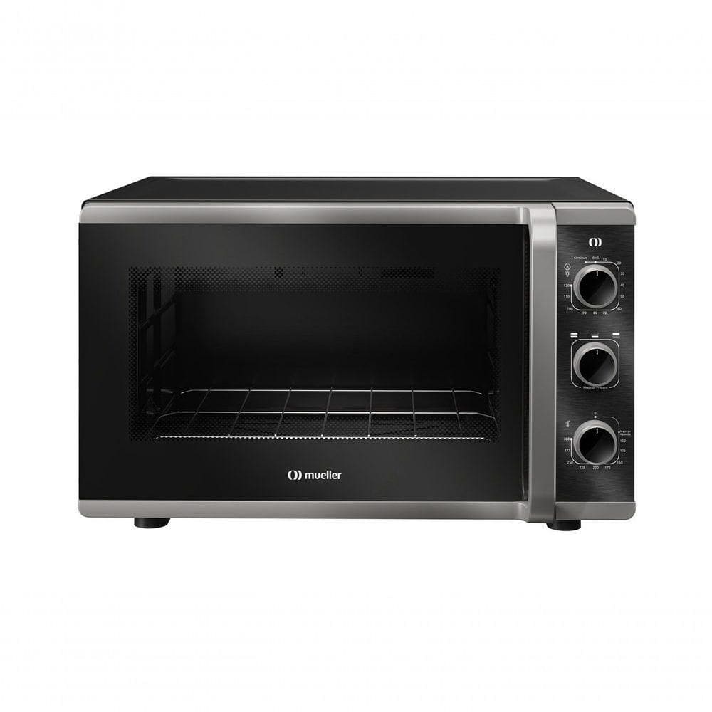 Forno De Bancada Mueller Com Grill Preto Fosco 50L MFB50K 220V