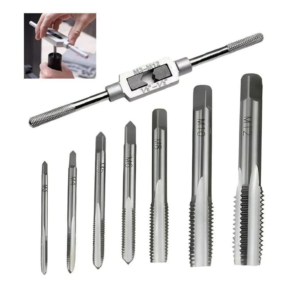 Conjunto De Torneiras De Rosca Aberta Profissional M3-M12 De