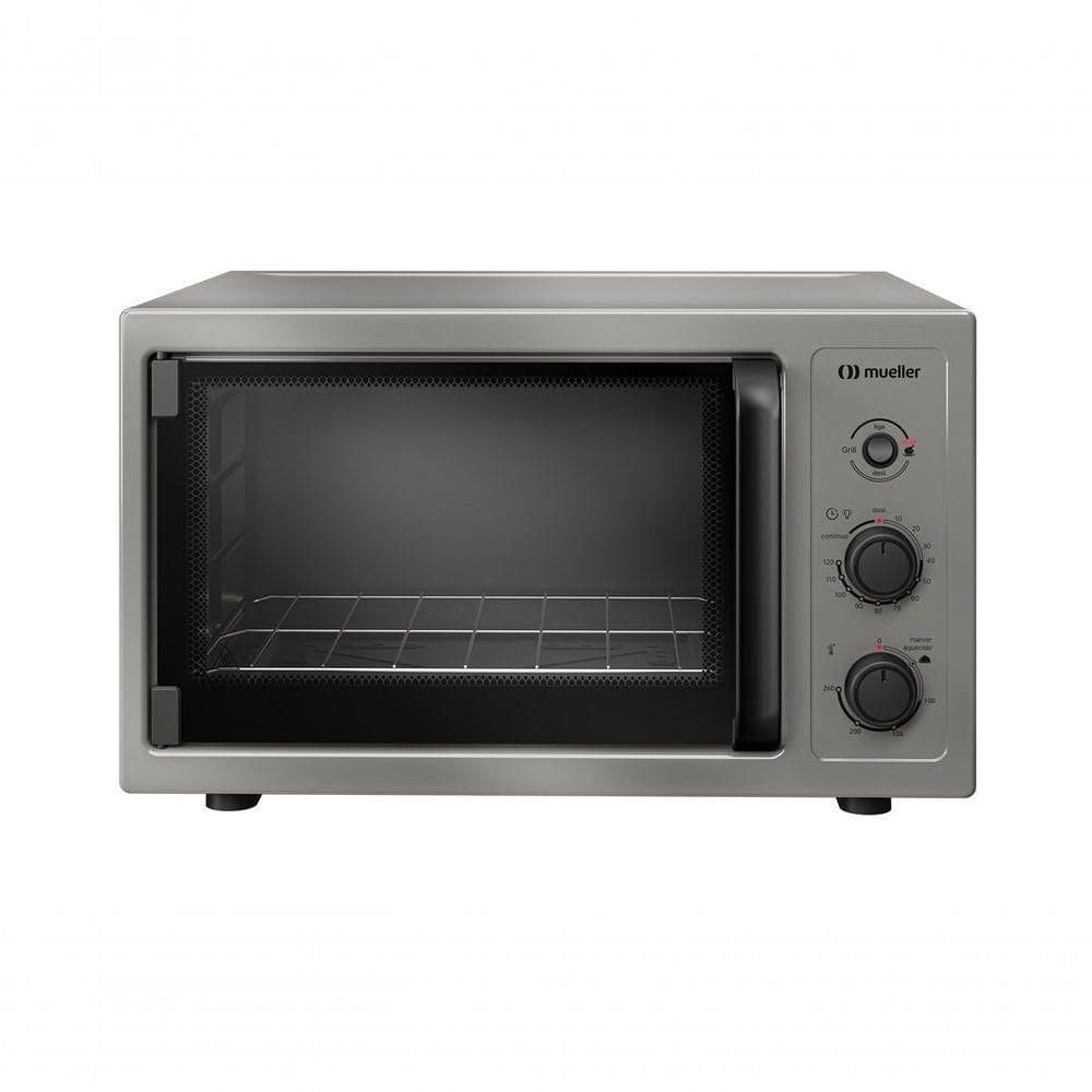 Forno De Bancada Mueller Com Grill Titânio 50L MFB50B 220V