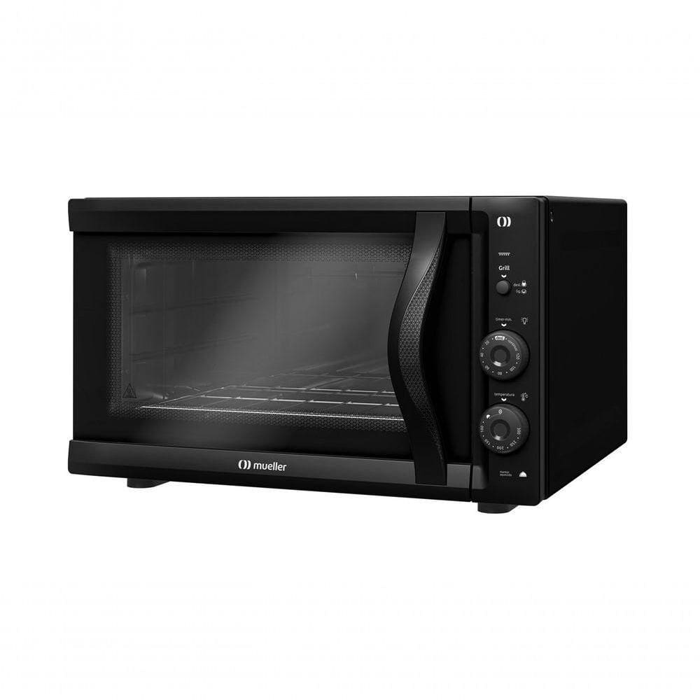 Forno De Bancada Mueller Com Grill Preto Fosco 50L MFB50F 220V