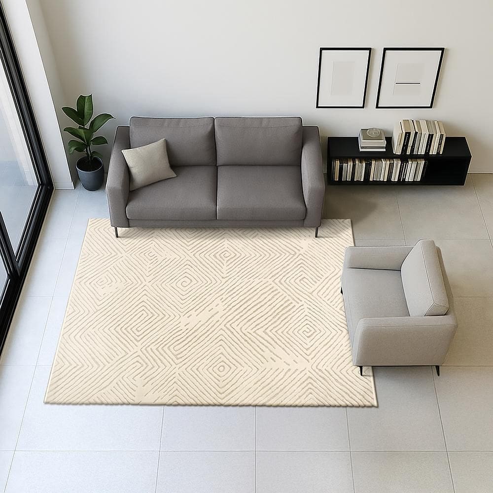 Tapete Movimentos Diagonais 150x200cm Tapetes São Carlos