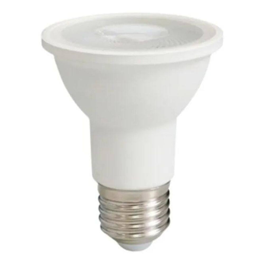 5X Lâmpada De Led Pix Par20 7W E27 4000K Branco Neutra