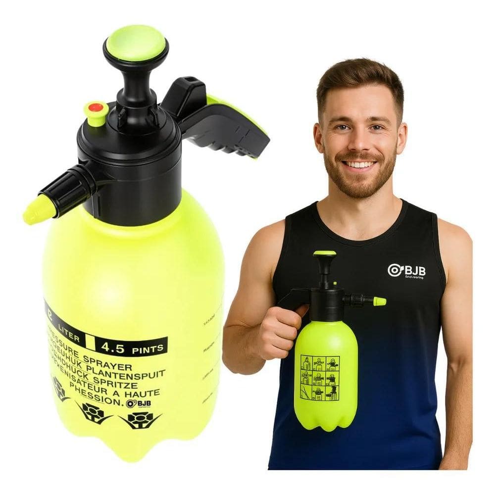 5X Pulverizador Borrifador Spray Água E Químicos Manual, Bom