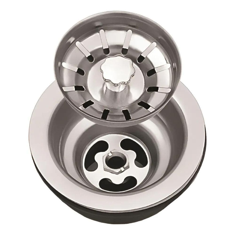 5X Válvula Americana De Inox 3 1/2 + Cestinha Pia Cozinha Cu