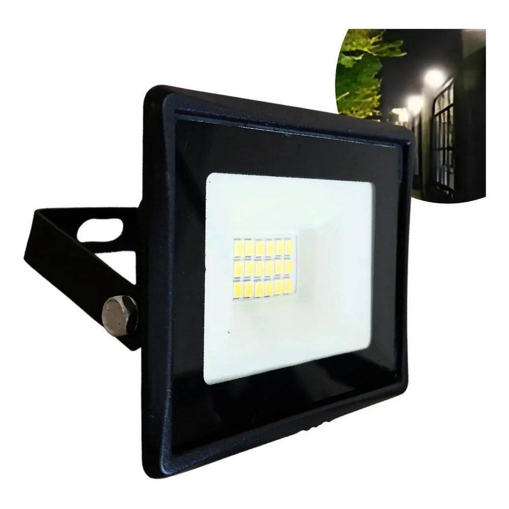 5X Refletor Led 30W Holofote Branco Frio A Prova Dagua
