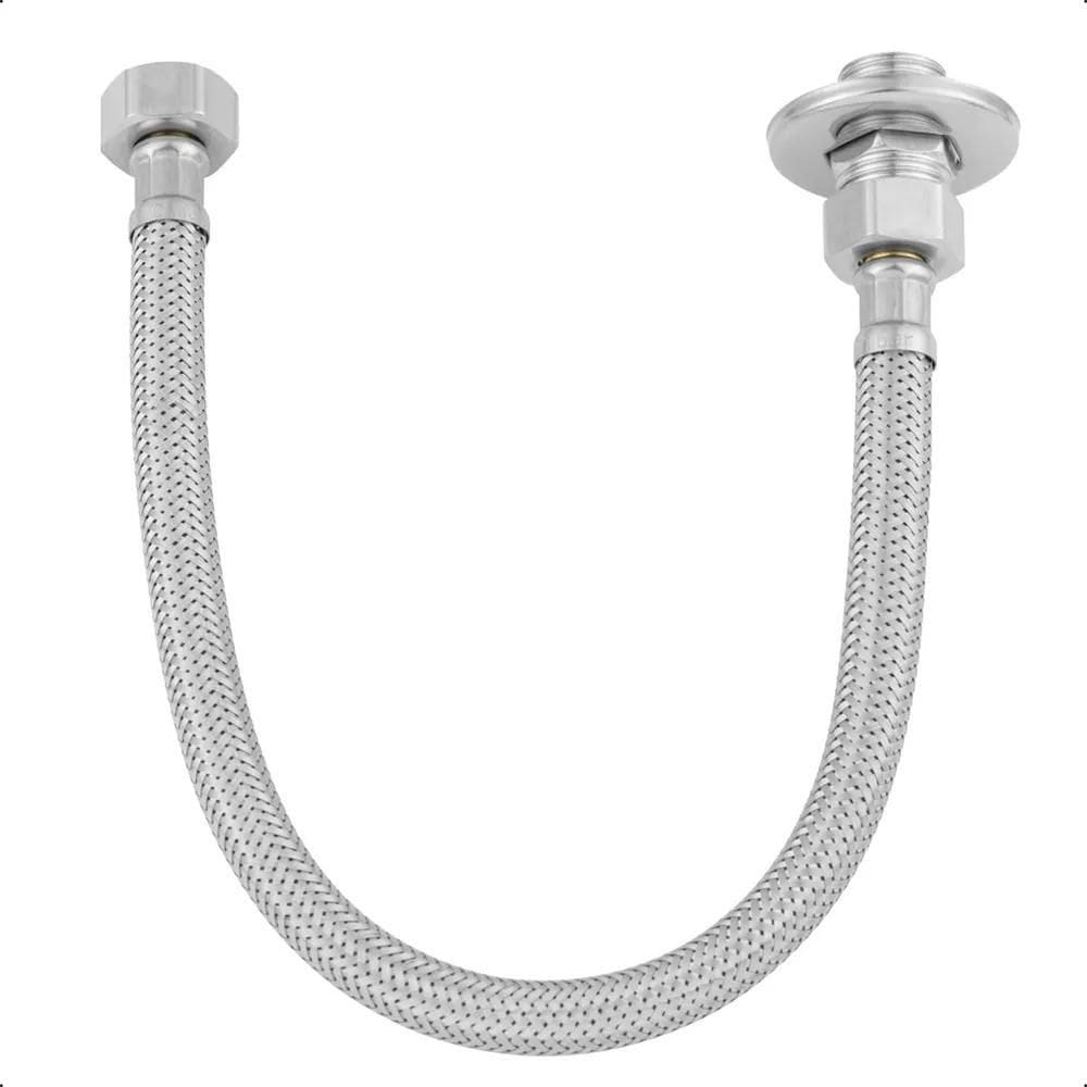 5X Engate Mangueira Flexível Trançado Torneira Aço Inox 60