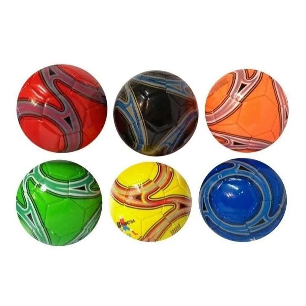 1 Bola Futebol Pequena N. 2Couro Sintético Pequena N.2 Cor V