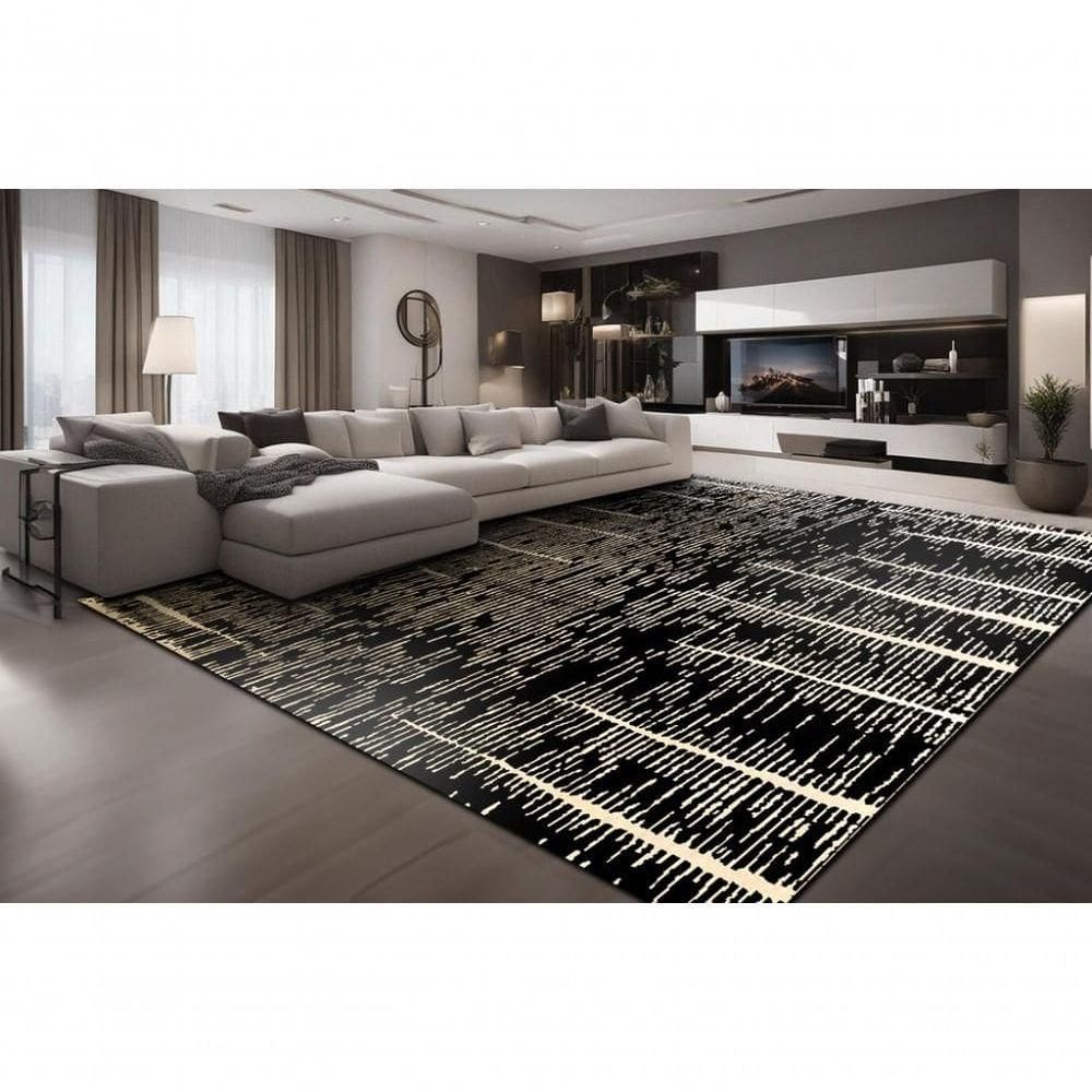 Passadeira Marbella Elite Cyclone Black Nero 060x230 Cm