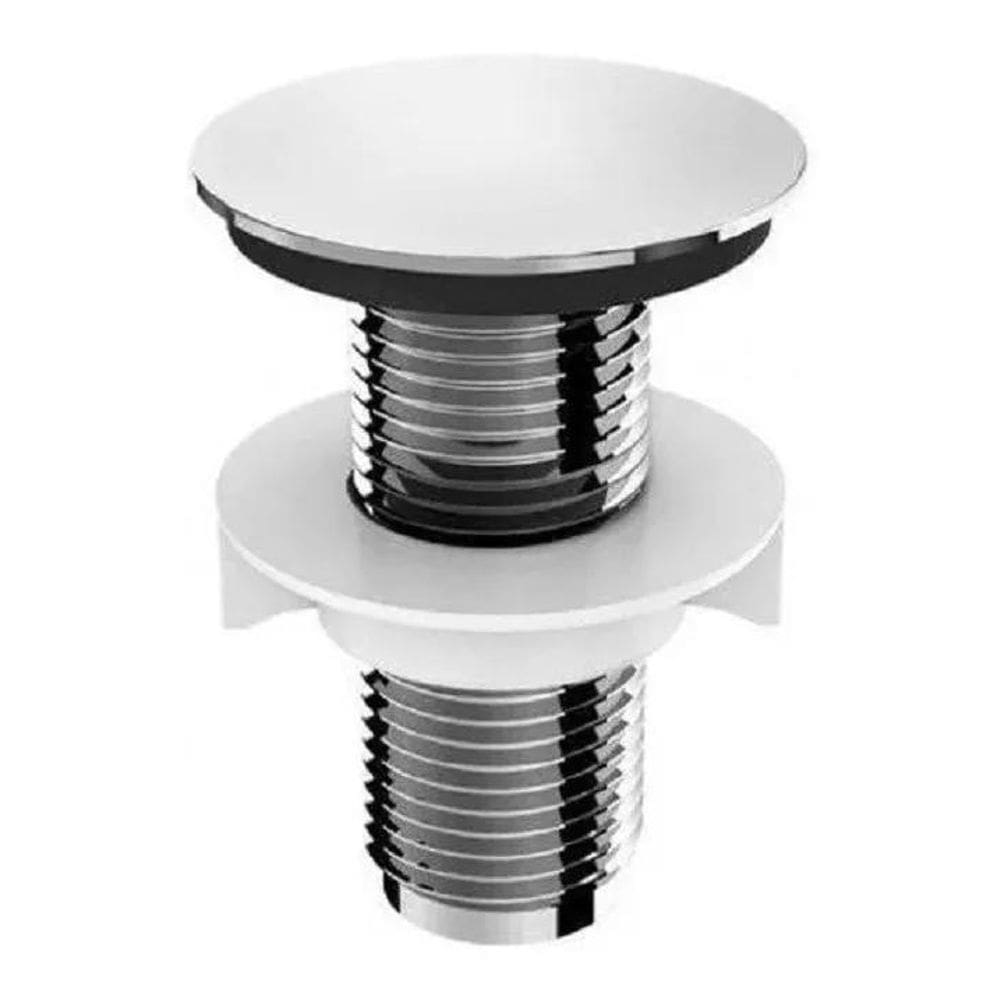 5X Teini Acabamento Plug 1/2 Acabamento Cromado