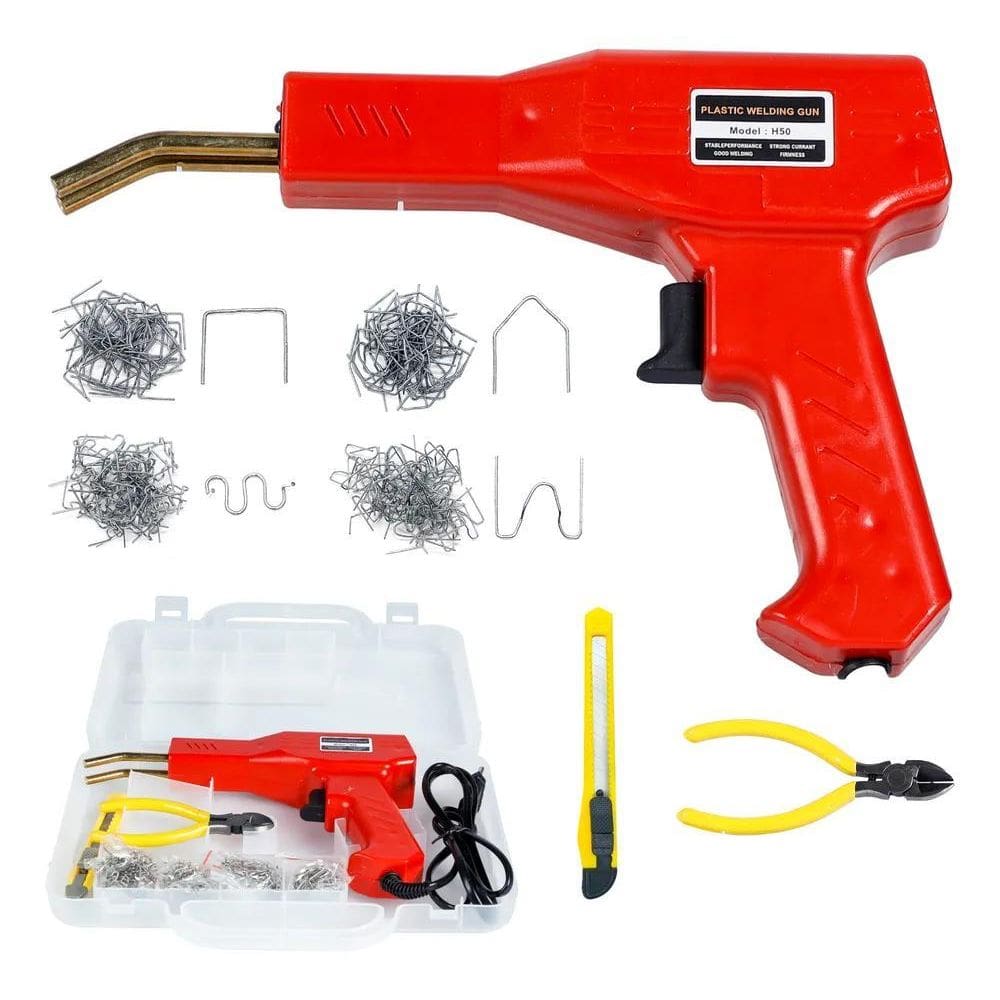 5X Pistola De Solda Reparação Plástico Para-Choque