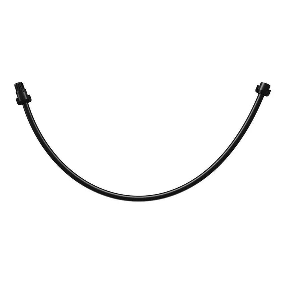 5X Engate Flexível Preto 1/2 X 40Cm Água Fria Pvc Astra