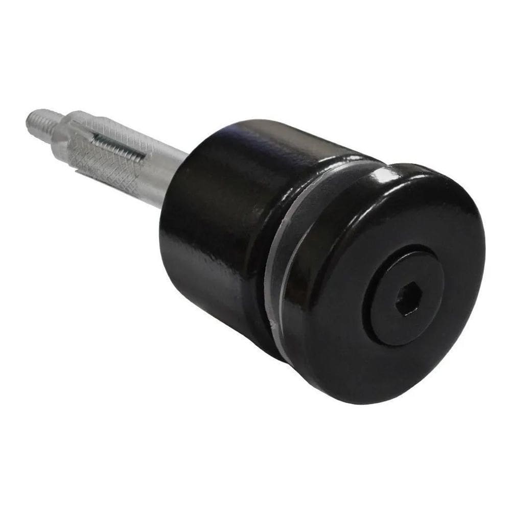 5X Botão Prolongador Para Guarda Corpo Em Aço Inox Preto