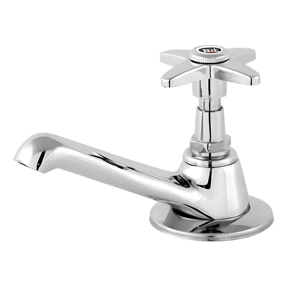 5X Torneira Banheiro Lavatório Bancada 1193 Metal C-23 Croma