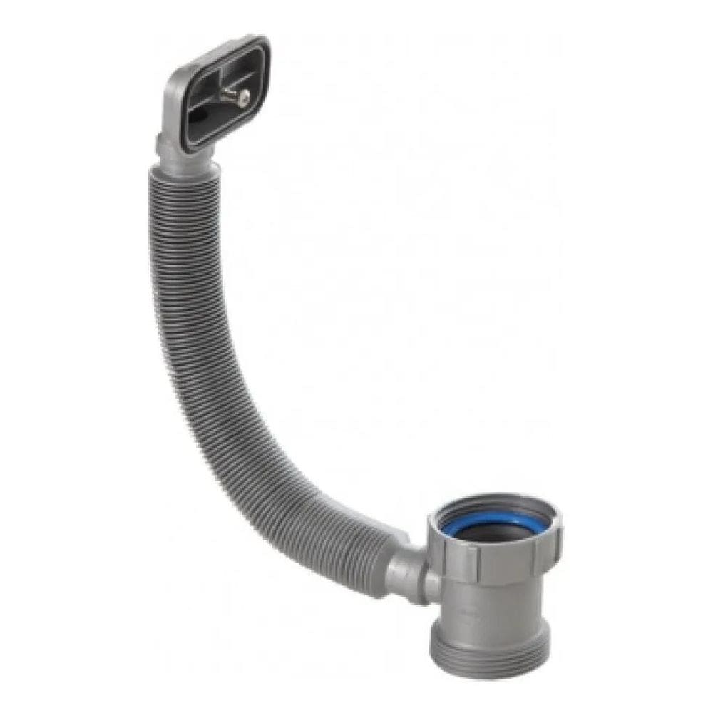 5X Tubo De Escoamento / Ladrão Para Pia Cozinha De Inox- Blu