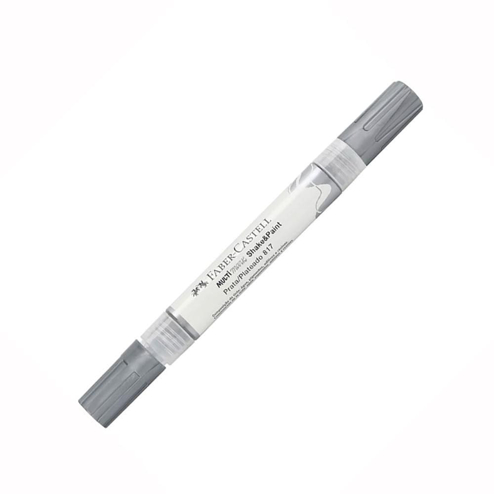 Marcador permanente Multimark Prata - Faber-Castell