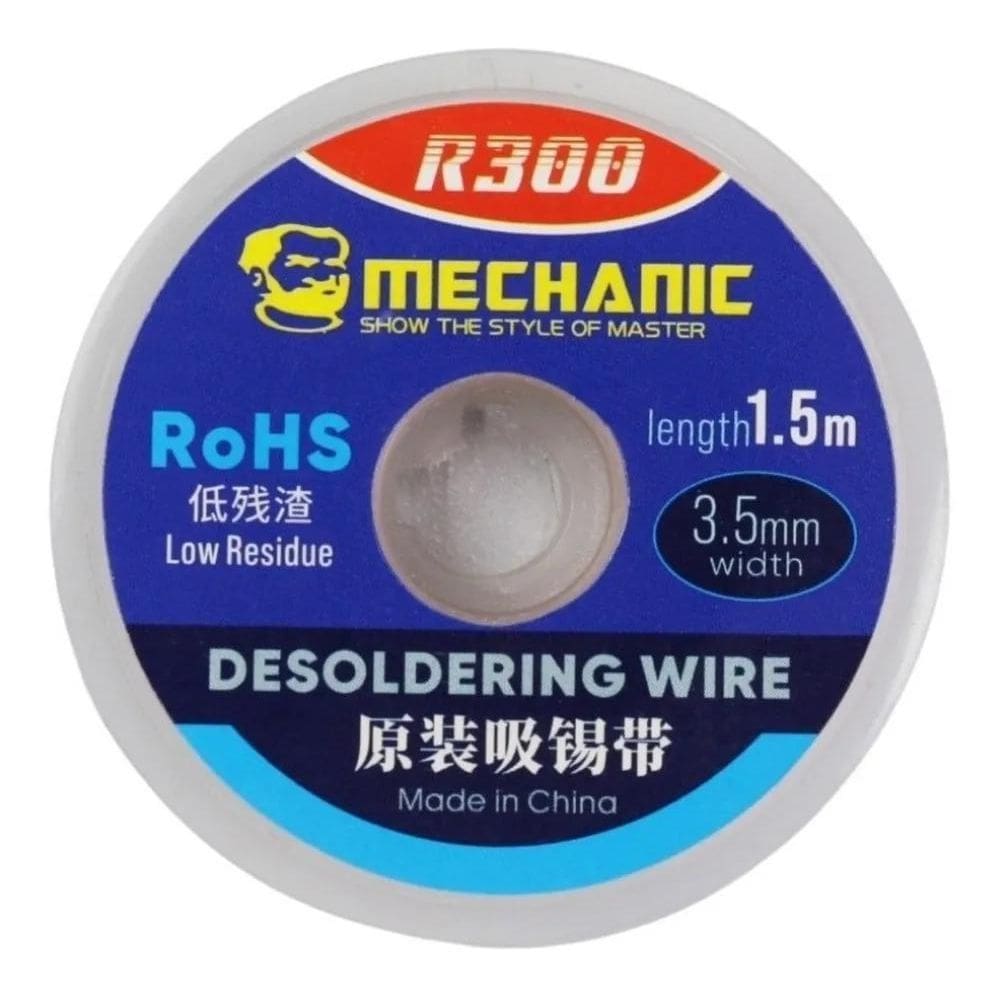 5X Malha Dessoldadora De Cobre Fita Limpa Solda Mechanic R30