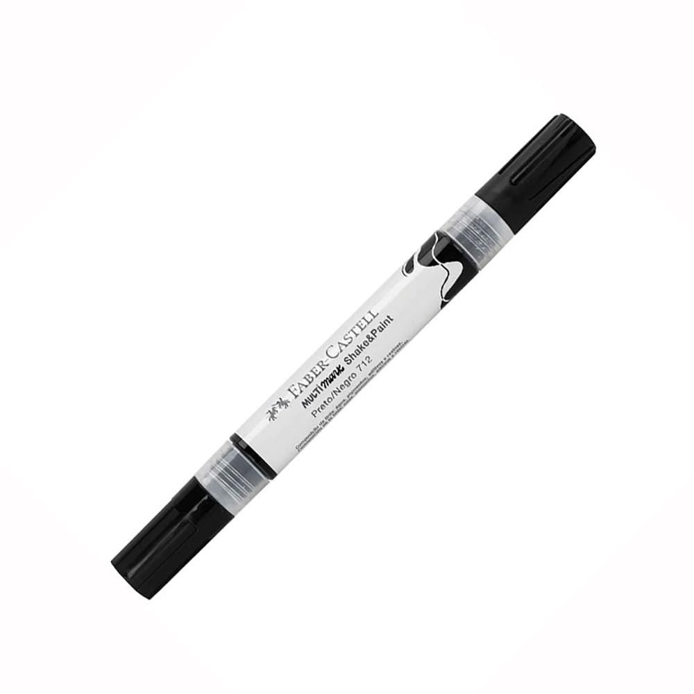 Marcador permanente Multimark Preto - Faber-Castell