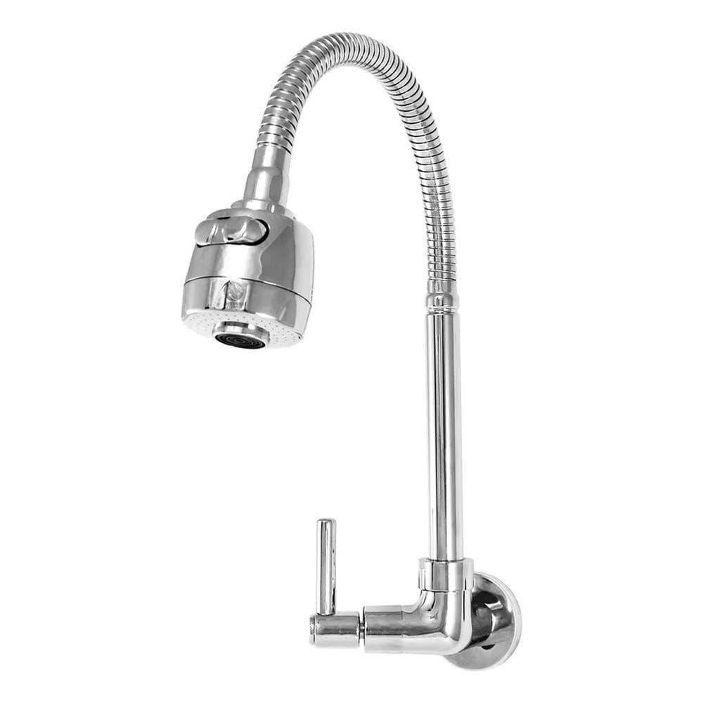 5X Torneira Cozinha Parede Gourmet Flexível 2 Jatos Arejador
