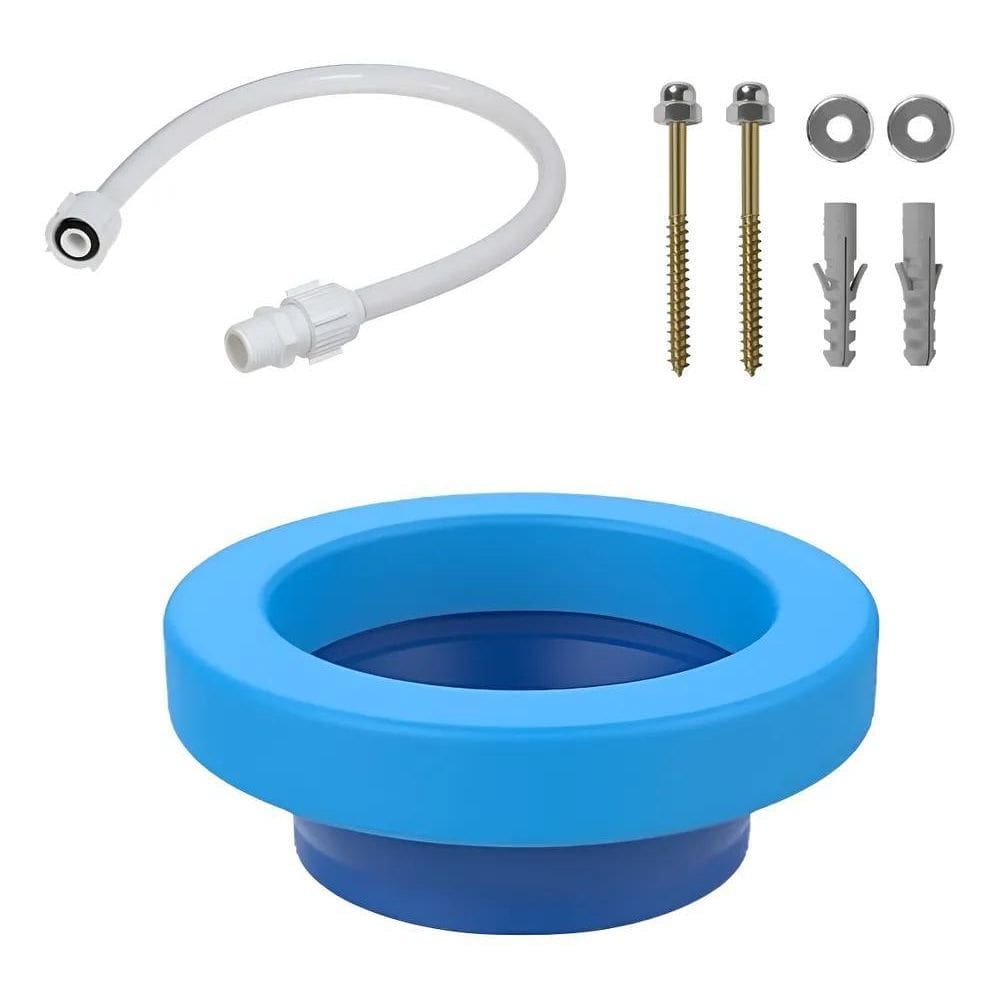5X Kit Instalação Completa Vaso Sanitario Com Caixa Acoplada