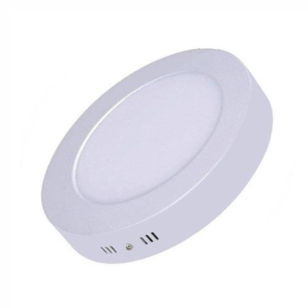 Plafon Downlight 18W Sobrepor Redondo 2700K