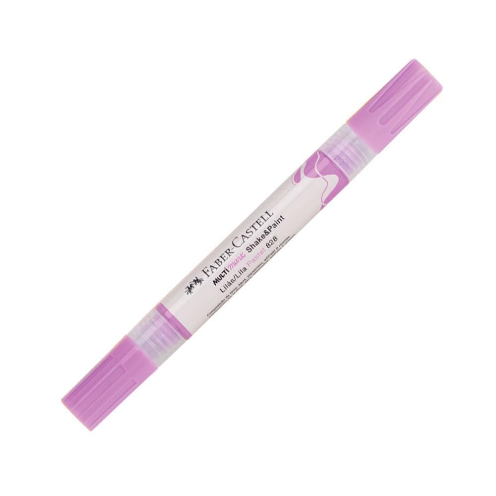 Marcador permanente Multimark Lilás Pastel Faber-Castell