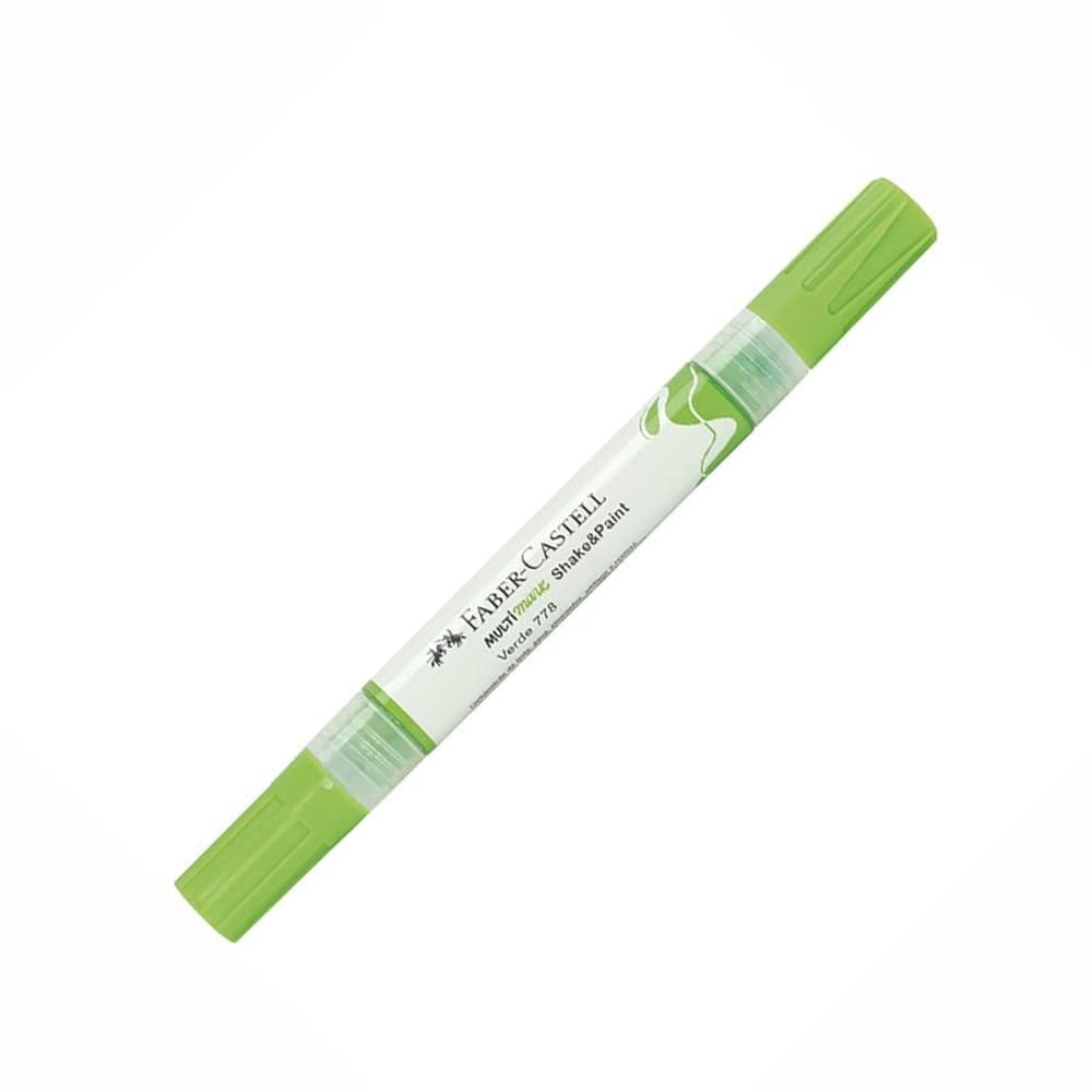 Marcador permanente Multimark Verde - Faber-Castell