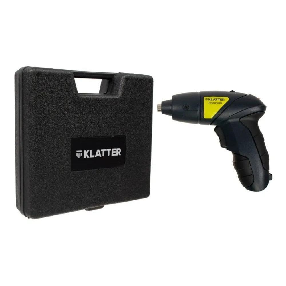 5X Parafusadeira Elétrica 4,8V Com 44 Acessórios Klatter Cor