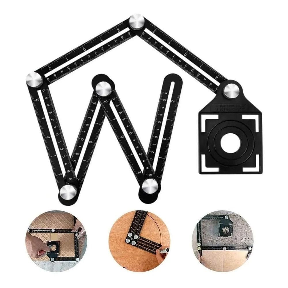 Régua Para Medir Corte Em Angulos Piso Em Geral Obra