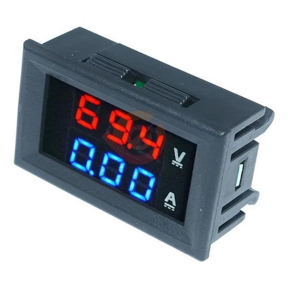 5X Voltimetro Amperimetro Digital Led Dc Cc 100V 10A