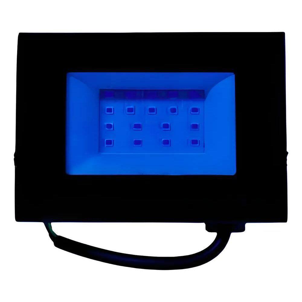 5X Refletor Holofote Luminária Led 30W Cor Azul Bivolt Smd P