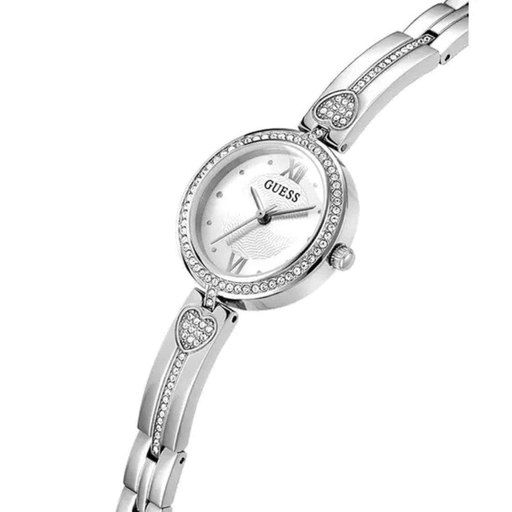 Relógio Guess Love Struck Feminino - Gw0655L1 Prata