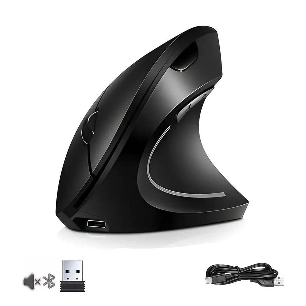 5X Mouse Sem Fio Bluetooth Recarregável Gamer Ergonômico 2.