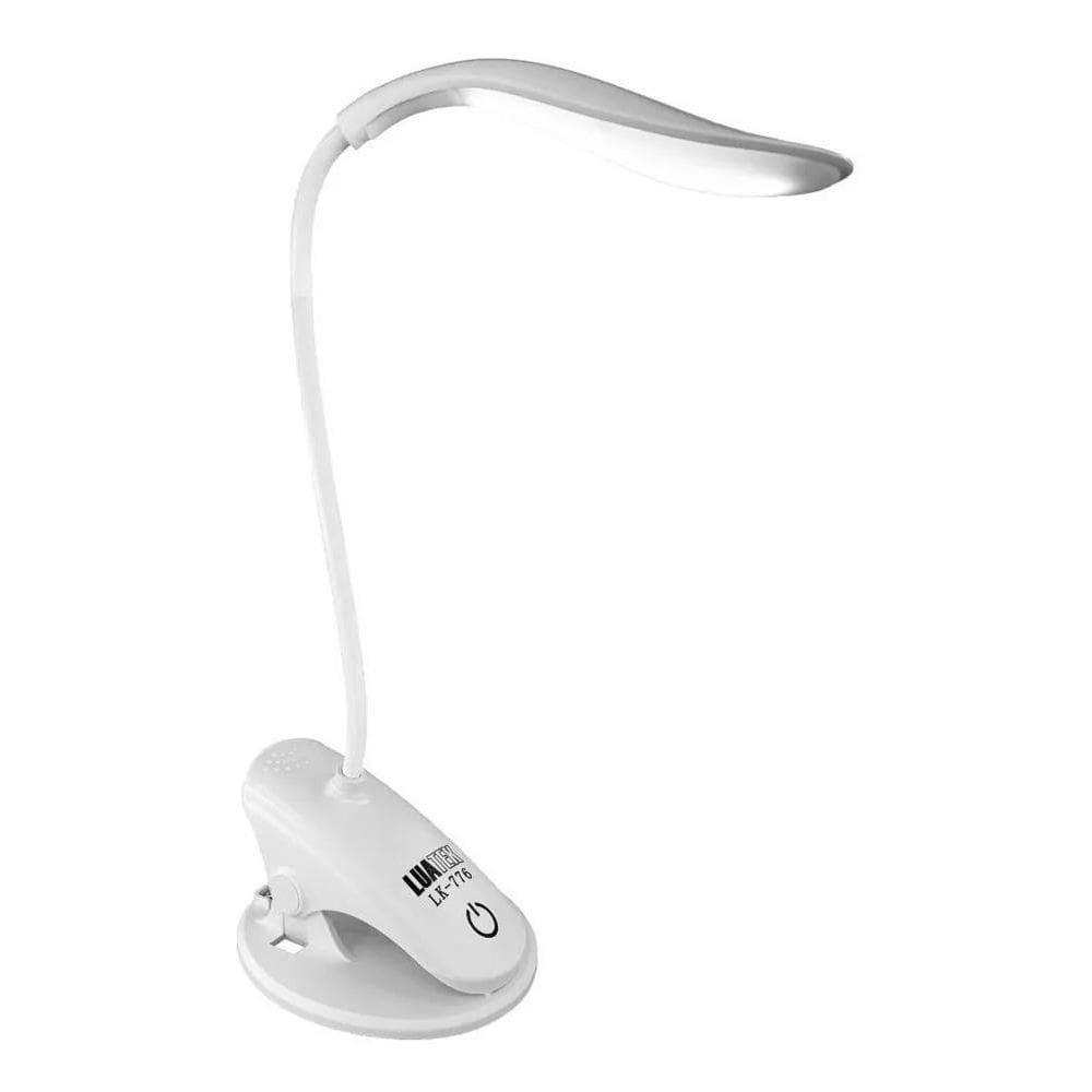 5X Luminária Mesa Led Recarregável S/ Fio Touch Abajur C/Gar