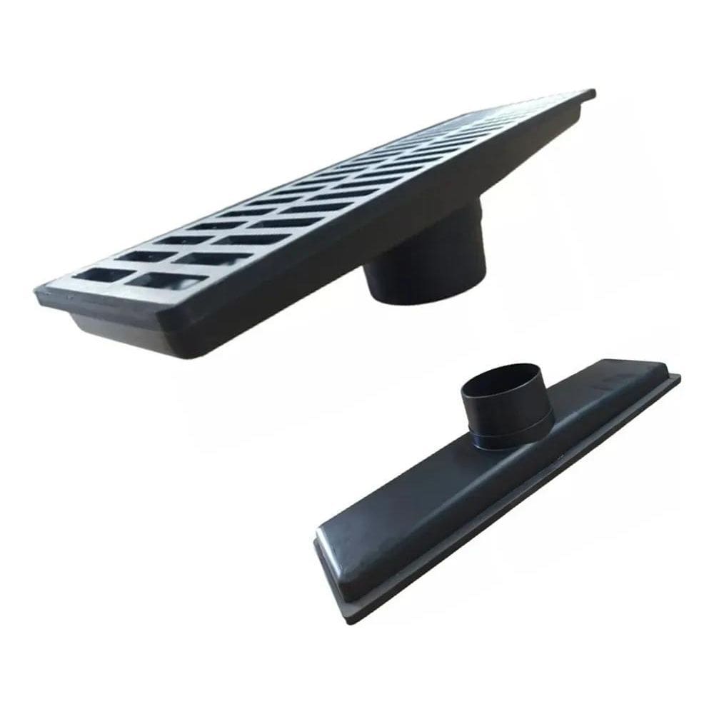 5X Ralo Linear 15X50 Caixa Coletora De Agua Pluvial + Antins