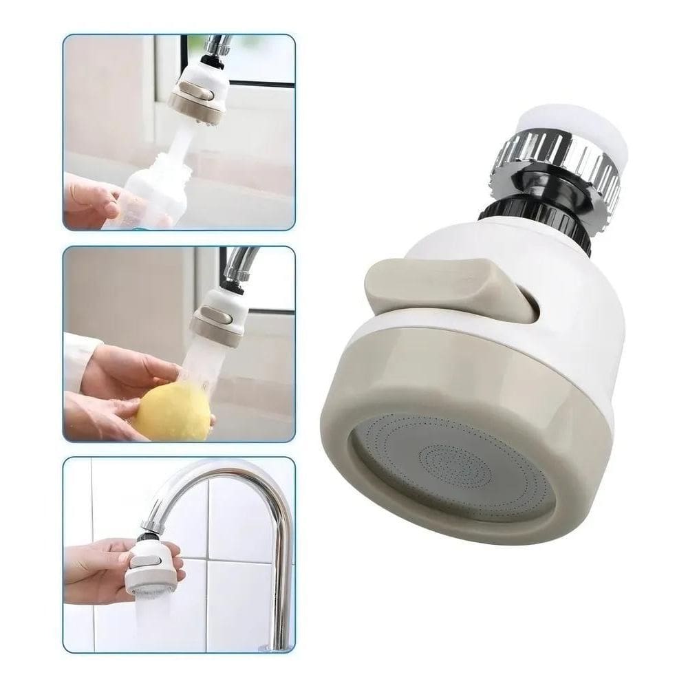 5X Bico Torneira Chuveirinho Gourmet Arejador 3 Jatos Inox A