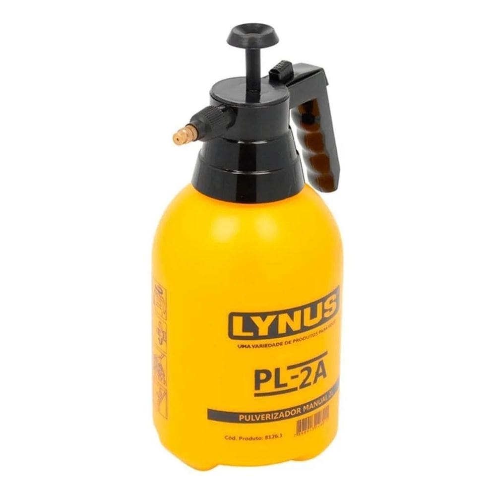 5X Pulverizador Manual 2 Litros De Compressão Lynus