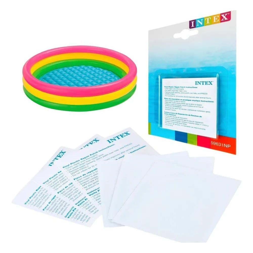 5X Adesivo Reparo Para Piscina Colchões Boias Infláveis 6Un