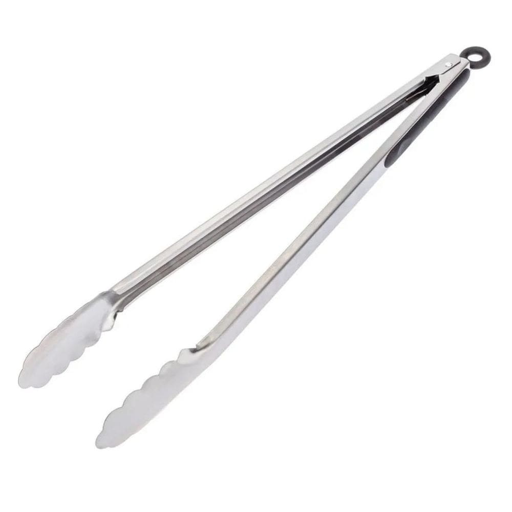 Pegador Churrasco Cozinha Multiuso Aço Inox Salada Ke Home