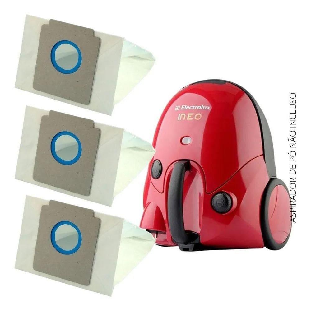 5X Coletor Aspirador De Pó Electrolux Neo10 1200W Kit C/03Un