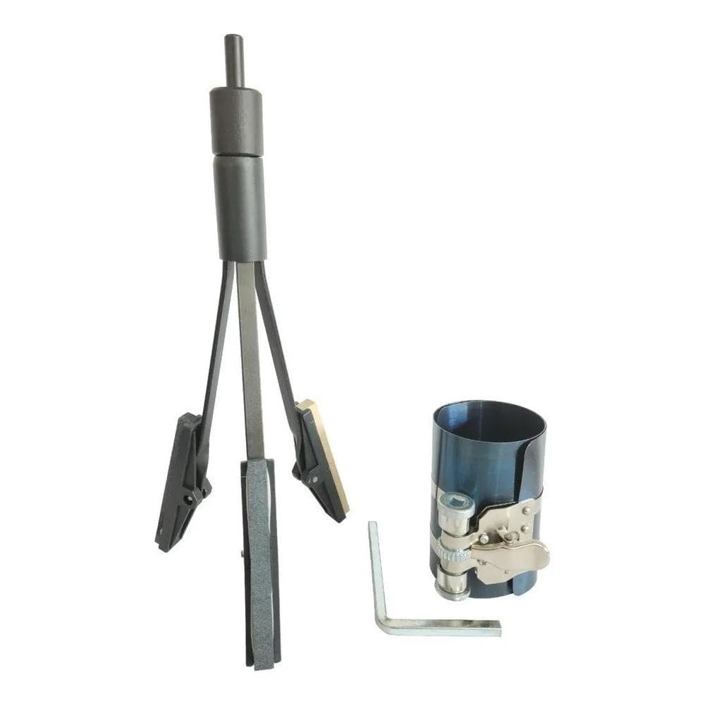 5X Brunidor De Cilindros 64 A 104Mm + Cinta De Anéis De Pist