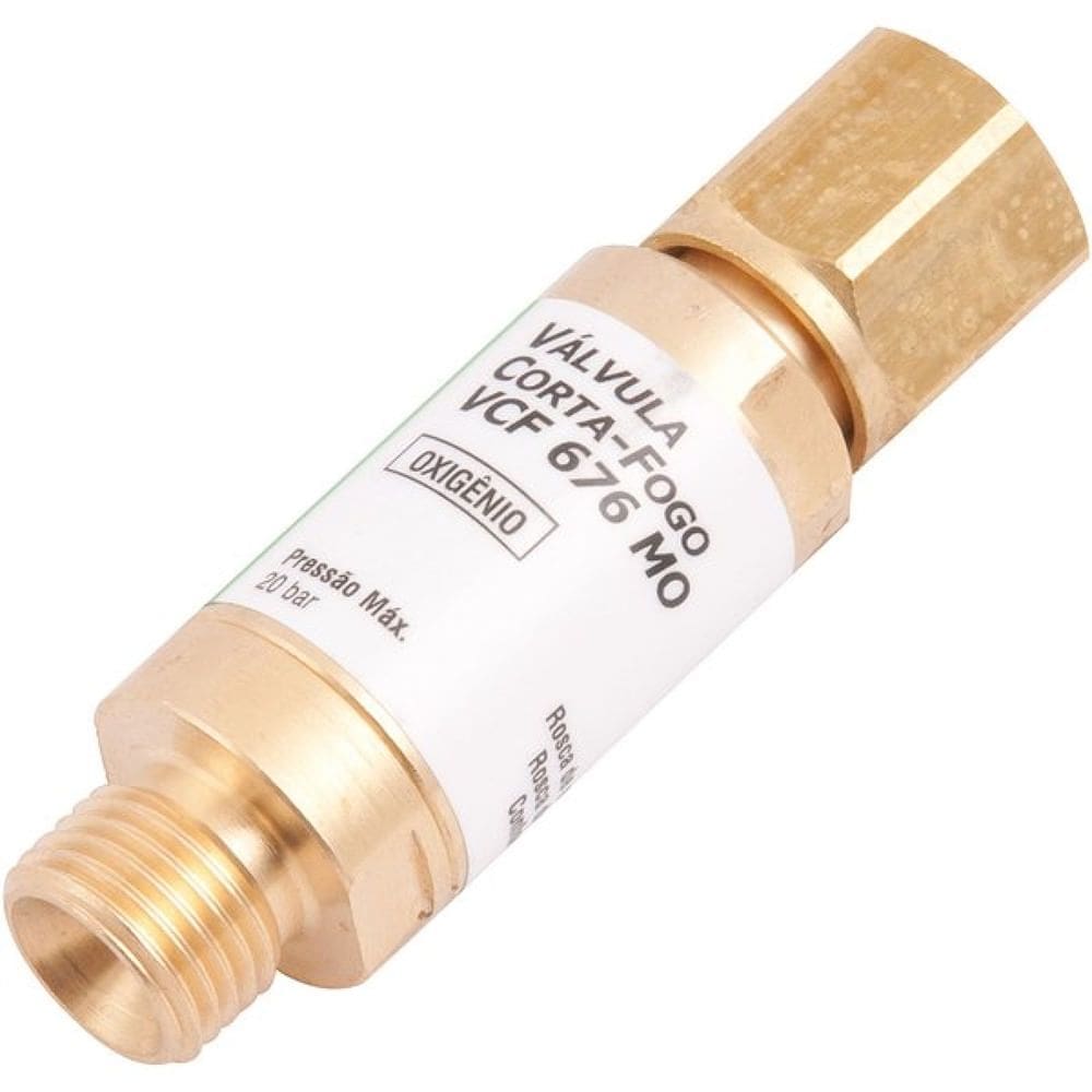 Válvula Corta-Fogo de Oxigênio para Maçarico - 7469000300 - VONDER