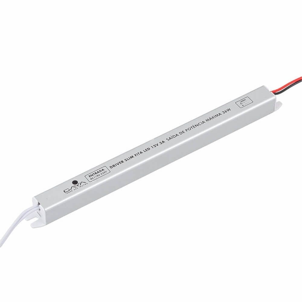 Driver Slim Para Fita Led 3 Ampères - 9365 - GAYA