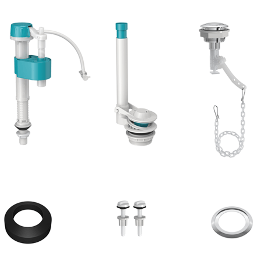 Kit Universal Simples Acionamento para Caixa Acoplada - 1100.SI.54.01 - DECA