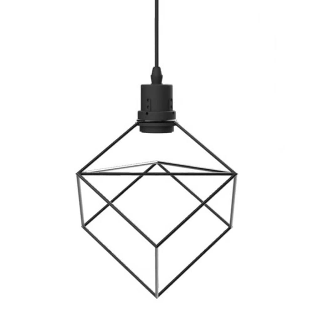 Pendente Cube Preto - 15050873 - TASCHIBRA