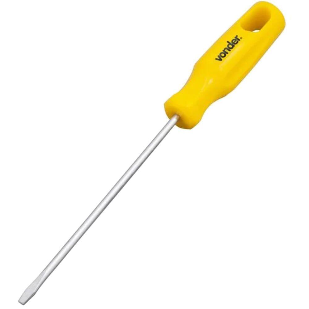 Chave de Fenda C 1/8”” x 4”” Aço Cromado com Ponta Magnetizada - 3070218400 - VONDER